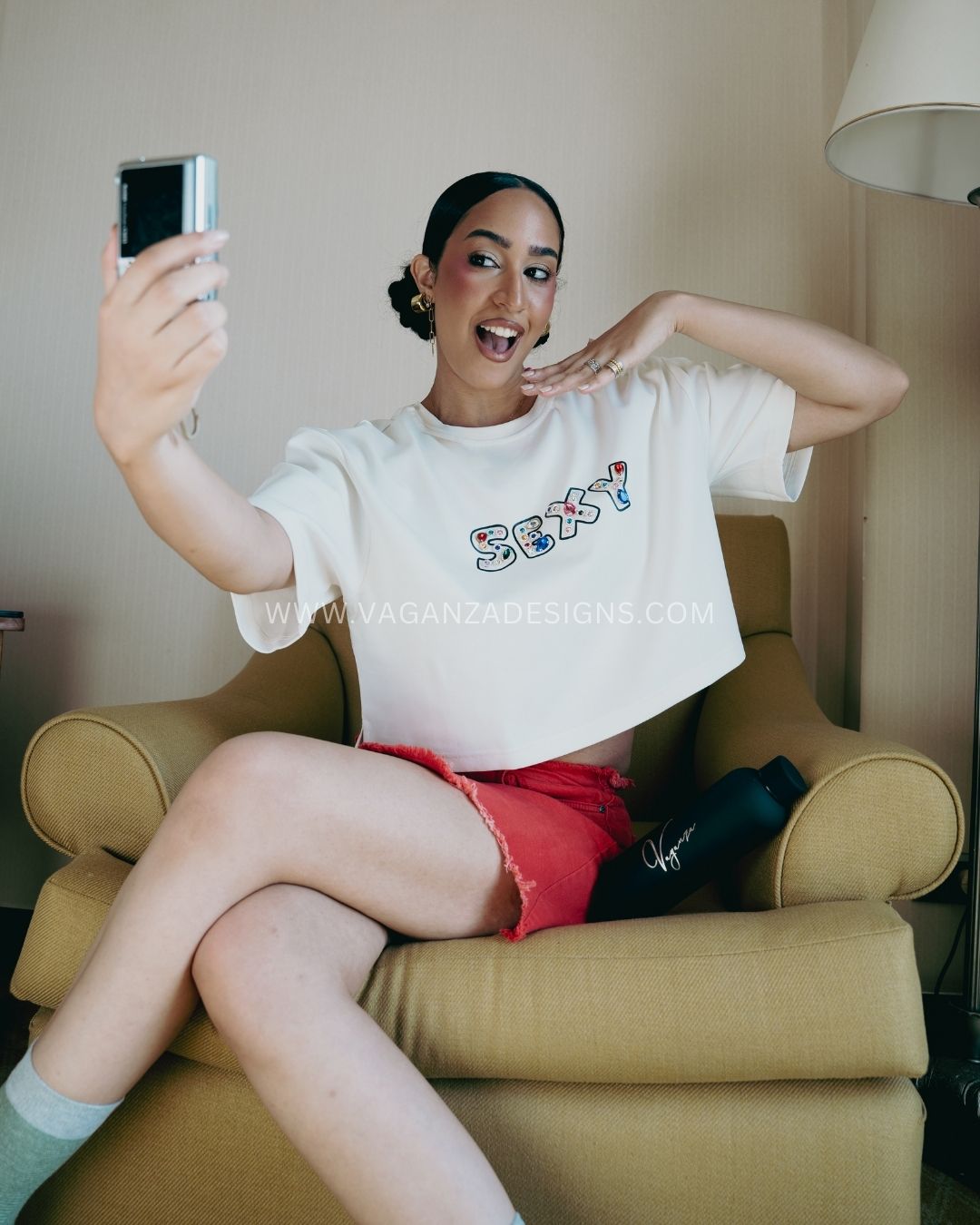 Oversized Cropped T-Shirt