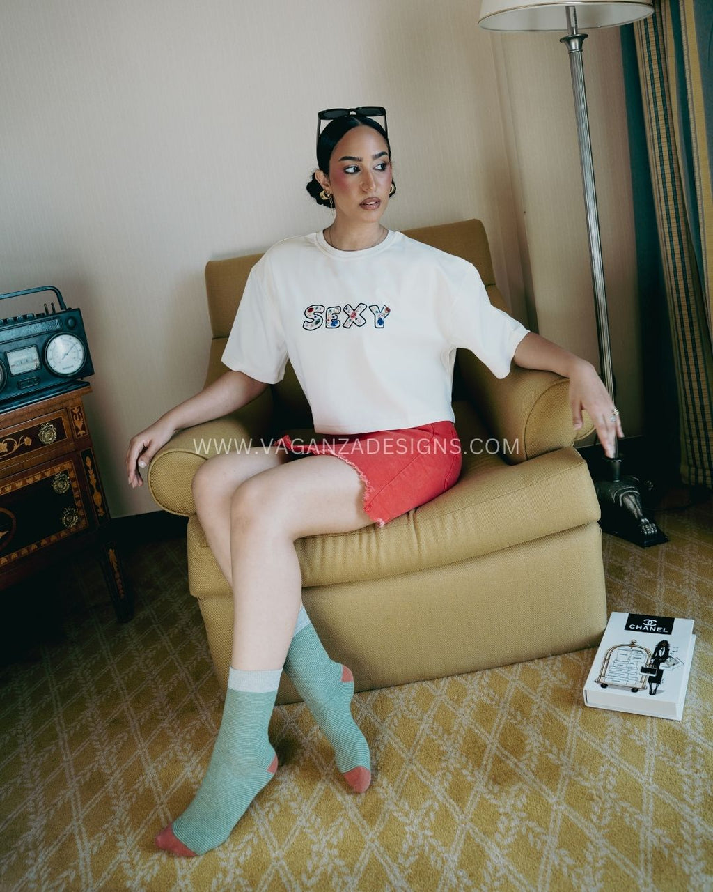 Oversized Cropped T-Shirt